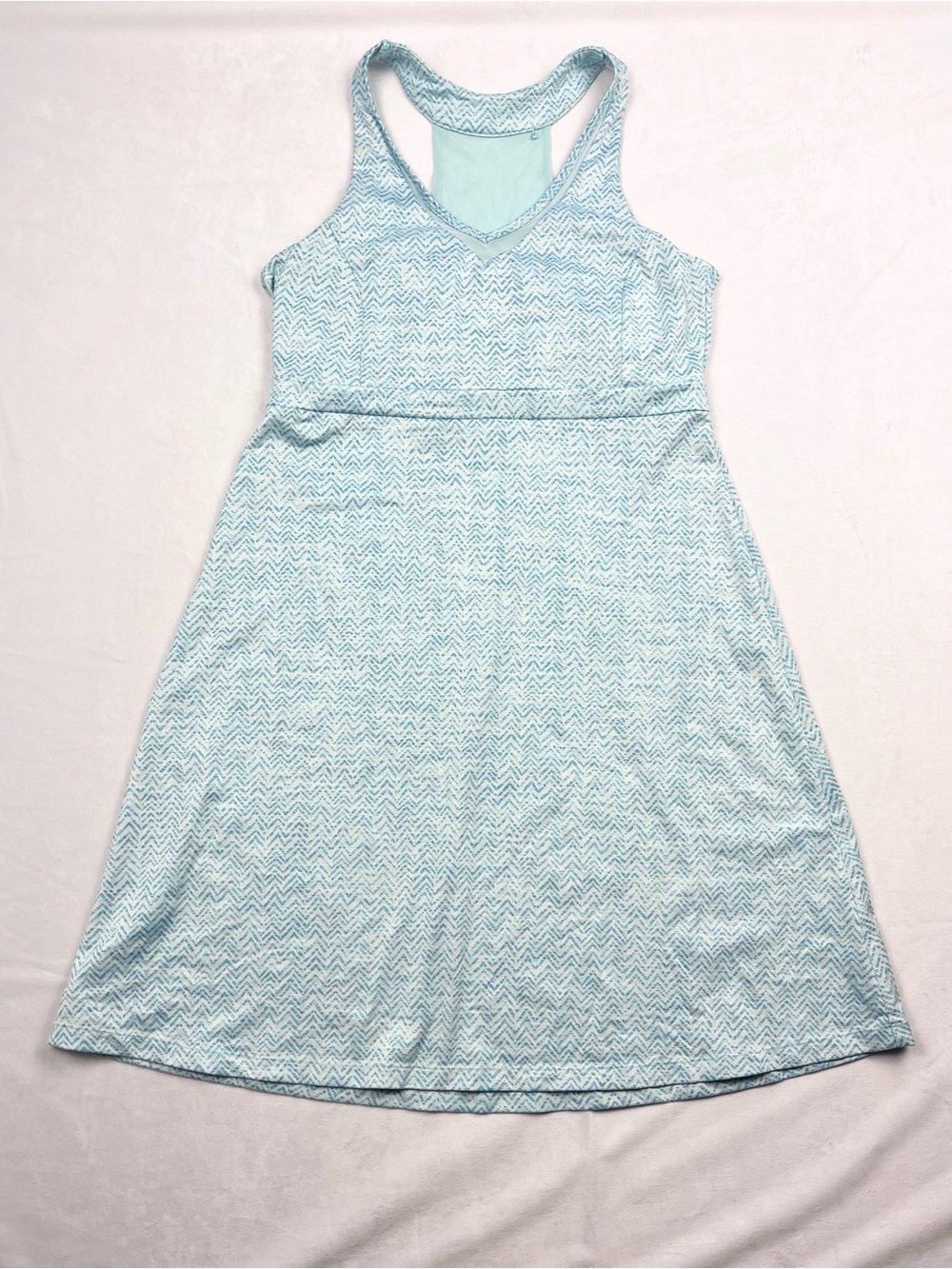 Mondetta Chevron Racerback Athletic Dress Women's Size Medium